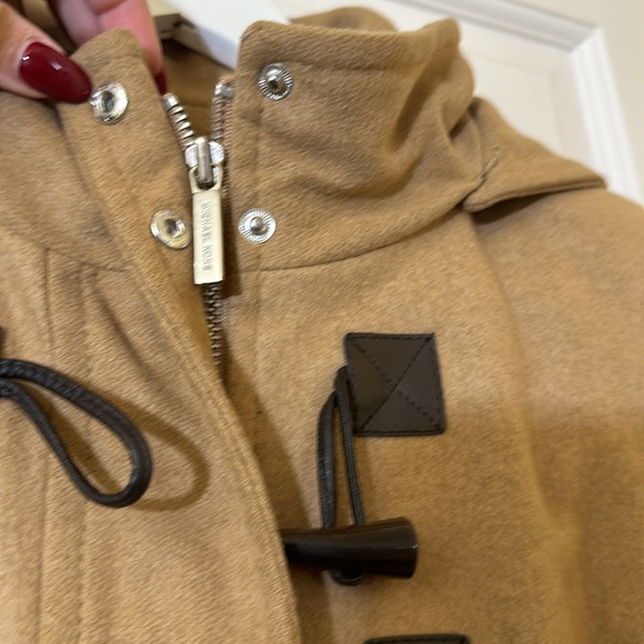 Michael Michael Kors Women’s Wool Jacket Coat Camel Brown - Picture 7 of 9